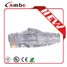 China Fabricación de alta calidad Mejor Conector EZ RJ45 Gold Plating Con Metal Shell